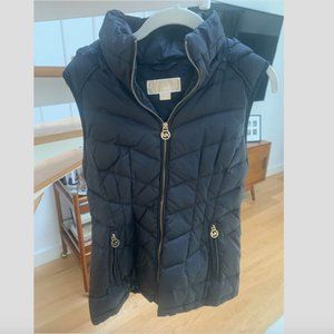 Michael Kors Black Puffer Vest